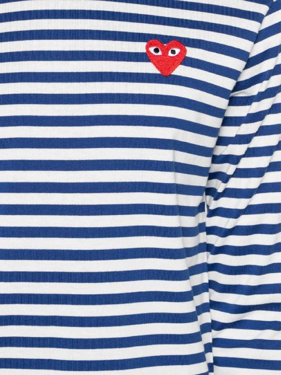  꼼데가르송 반팔 티셔츠 AXT164051 2 Blue - COMME DES GARCONS