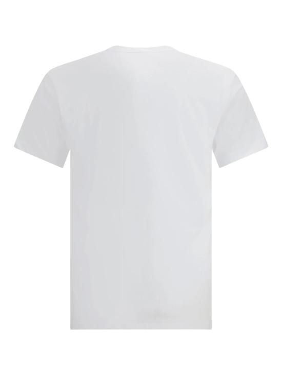  꼼데가르송 반팔 티셔츠 FPT004W25 White print - COMME DES GARCONS