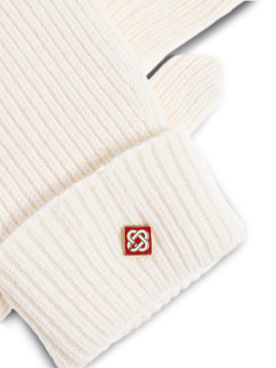 25FW 카사블랑카 장갑 ACC 28101 White - CASABLANCA