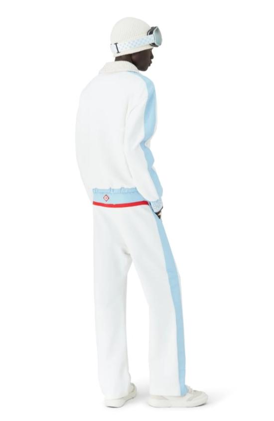 25FW 카사블랑카 스웨터 JTP 39801 Blue - CASABLANCA