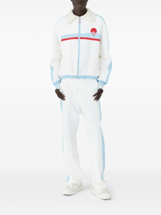 25FW 카사블랑카 스웨터 JTP 39801 Blue - CASABLANCA