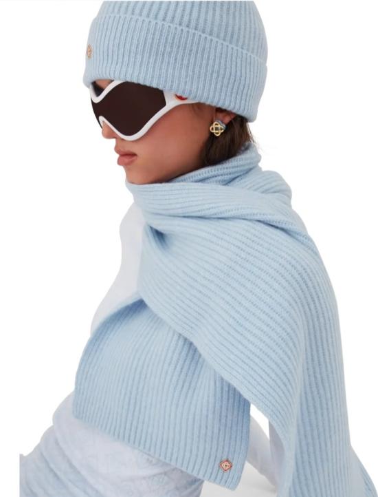 25FW 카사블랑카 장갑 ACC 27002 Blue - CASABLANCA