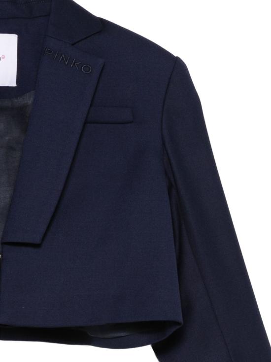 25FW [키즈] 핑코 자켓 KFGC004 C ML025 4059 Blue - PINKO