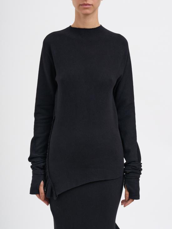 25FW 마크르비앙 스웨터 M1740NOIR Black