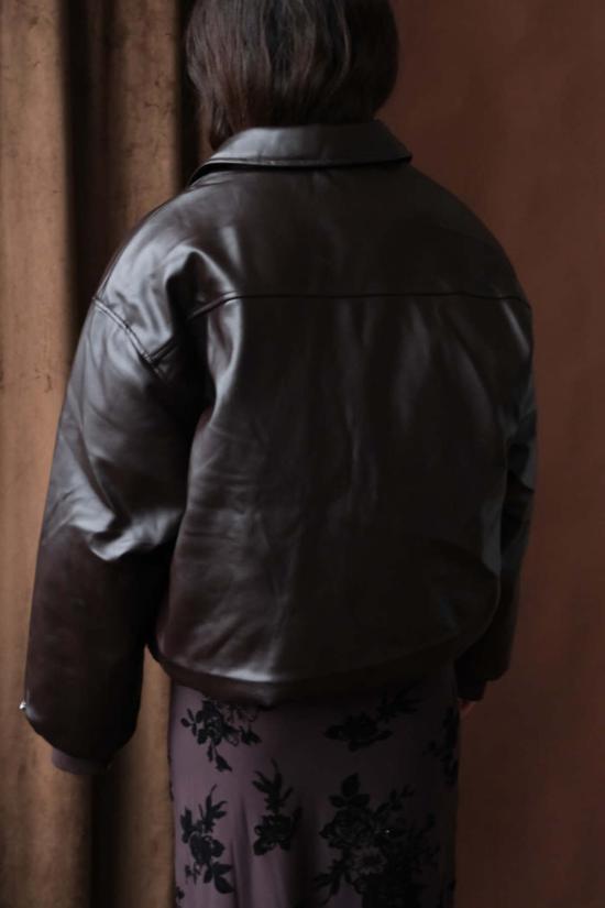  RÉSUMÉ 봄버 자켓 이력서 히라 재킷 다크 브라운 - OTHER BRANDS