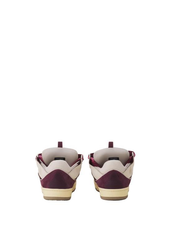 25FW 랑방 스니커즈 FU SKDK12 BICO E25 0539 BEIGE BURGUNDY - LANVIN