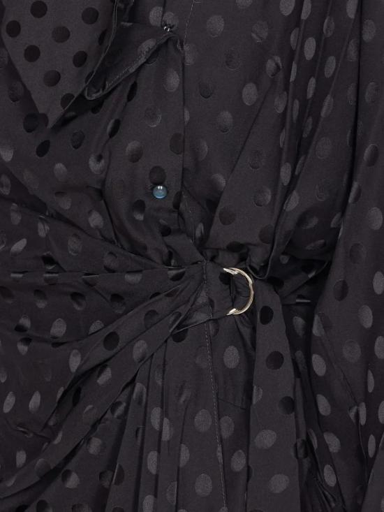 25FW 이자벨마랑 원피스 RO0921FAC4J04I 01 BK BLACK - ISABEL MARANT