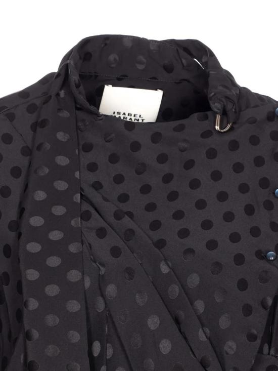 25FW 이자벨마랑 원피스 RO0921FAC4J04I 01 BK BLACK - ISABEL MARANT