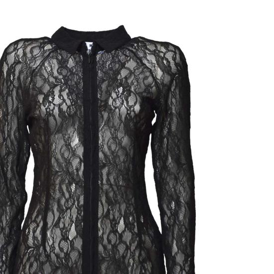 25FW 엠에스지엠 블라우스 3942MDE10257812 99 Black - MSGM