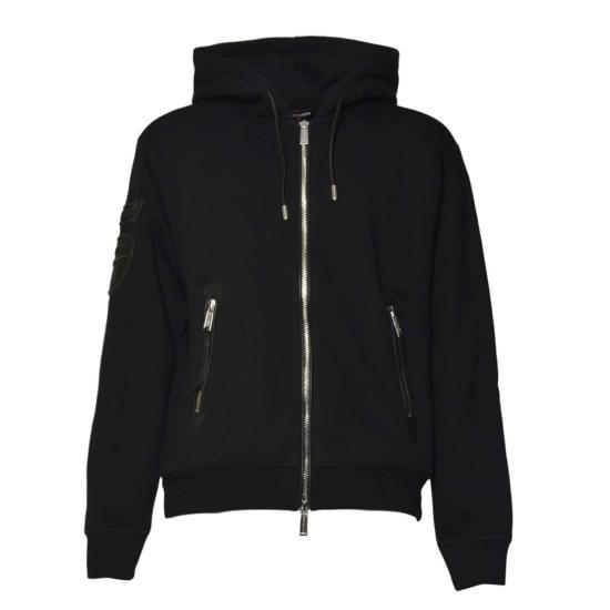 25FW 디스퀘어드2 긴팔 티셔츠 S71HG0153S25516 900 Black