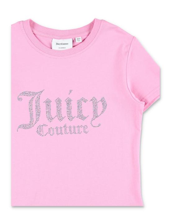 25FW [키즈] 쥬시꾸뛰르 티셔츠 JCJBX6409 F89 PINKY LILAC CHIFFON - JUICY COUTURE