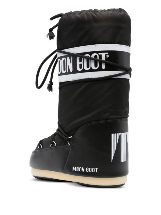 25FW 문부츠 아이콘 나일론 부츠 80D1400440 N001 Black - MOON BOOT