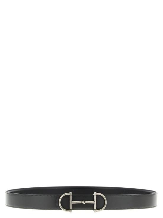 25FW 구찌 홀스빗 리버시블 레더 벨트 8472730YATC1082 MULTICOLOR - GUCCI