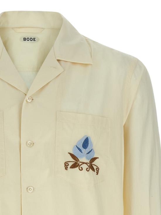  보디 긴팔 셔츠 MRF25SH033CREAM Beige - BODE