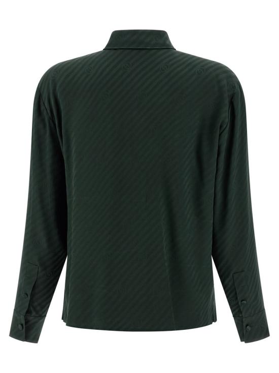 25FW 구찌 셔츠 851629ZAM5B3514 GREEN - GUCCI