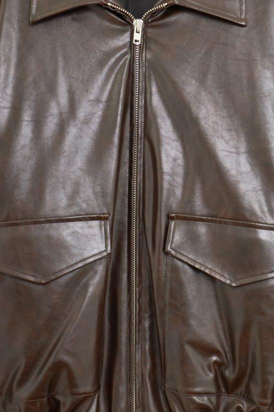 25FW MM6 메종마르지엘라 가죽 자켓 117731 SH0AM0065 M35465 Red - MM6 MAISON MARGIELA