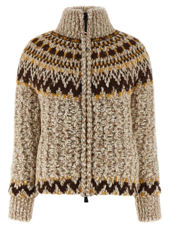 25FW 몽클레어 스웨터 K20989B00013M7948F01 Beige