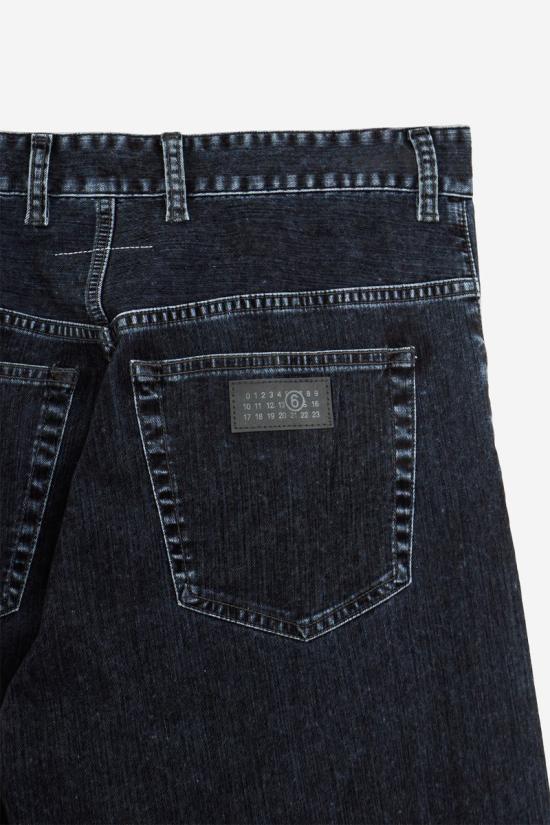 25FW MM6 메종마르지엘라 데님 팬츠 117888 SH2LA0042 M30039 Black - MM6 MAISON MARGIELA