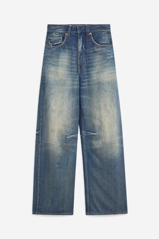 25FW MM6 메종마르지엘라 데님 팬츠 117742 S52LA0266 M30017 Blue