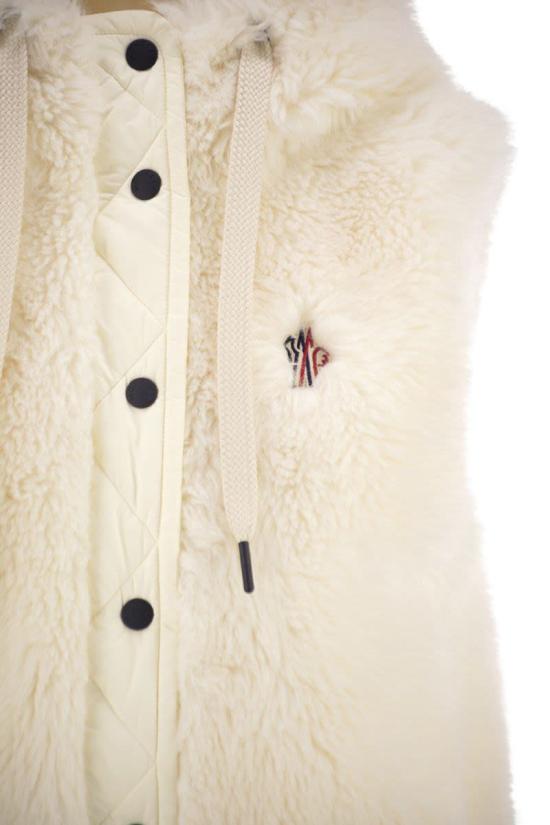 25FW 몽클레어 베스트 K20981A0003889B51 031 WHITE - MONCLER
