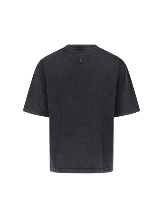 25FW 화이트샌드 반팔 티셔츠 25WSU40 650 DT 999 Black - WHITE SAND