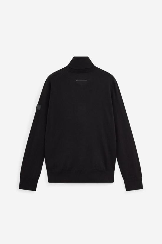 25FW MM6 메종마르지엘라 스웨터 117864 SH2HA0014 M13172 Black - MM6 MAISON MARGIELA