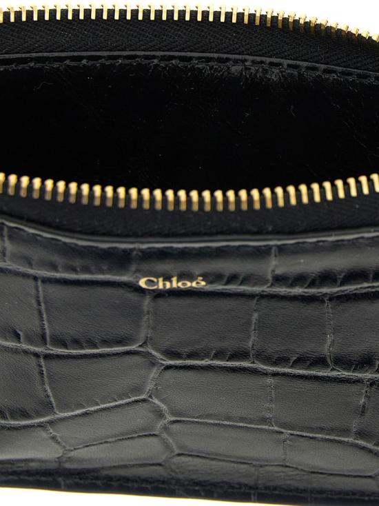 25FW 끌로에 지갑 CH25WP535Q29001 Black - CHLOE