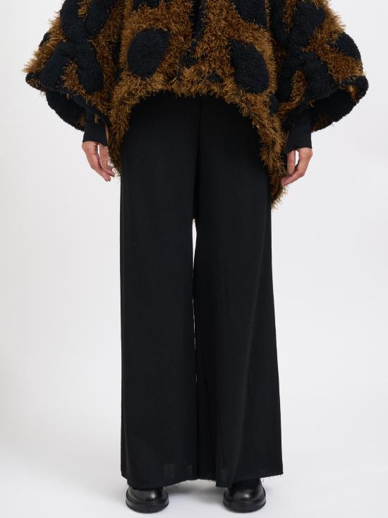 25FW 알레산드라 마치 스트레이트 팬츠 M22516011690 Black - ALESSANDRA MARCHI
