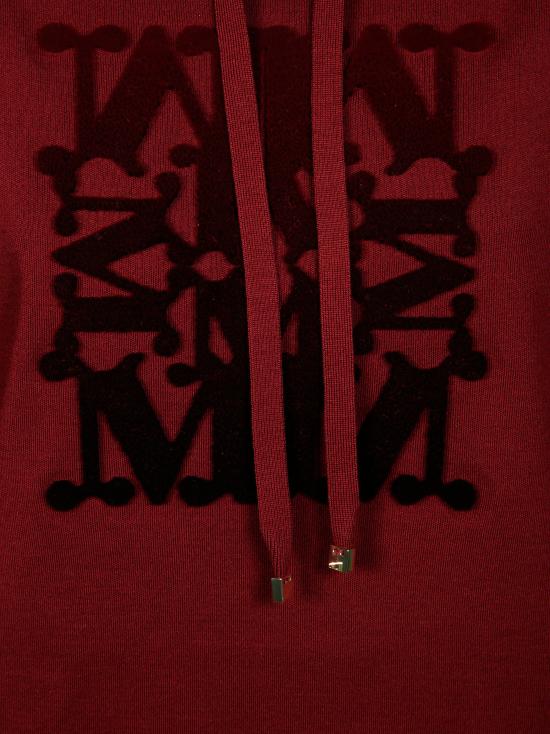 25FW 막스마라 후드 티셔츠 2521366222600 014 ROSSO - MAX MARA