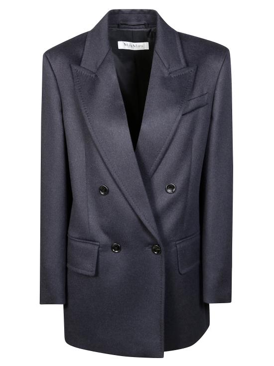 25FW 막스마라 더블 브레스트 블레이저 2521046012600 005 BLU