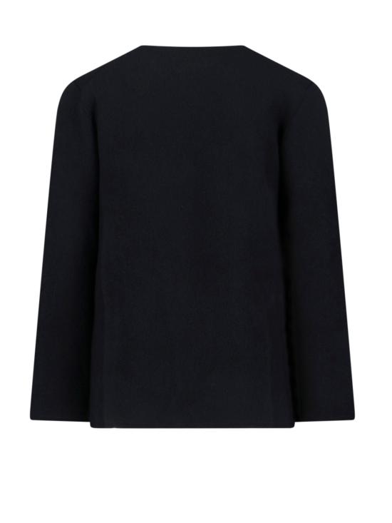 25FW 꼼데가르송 크루넥 스웨터 PP N011 W25 3 Black - COMME DES GARCONS