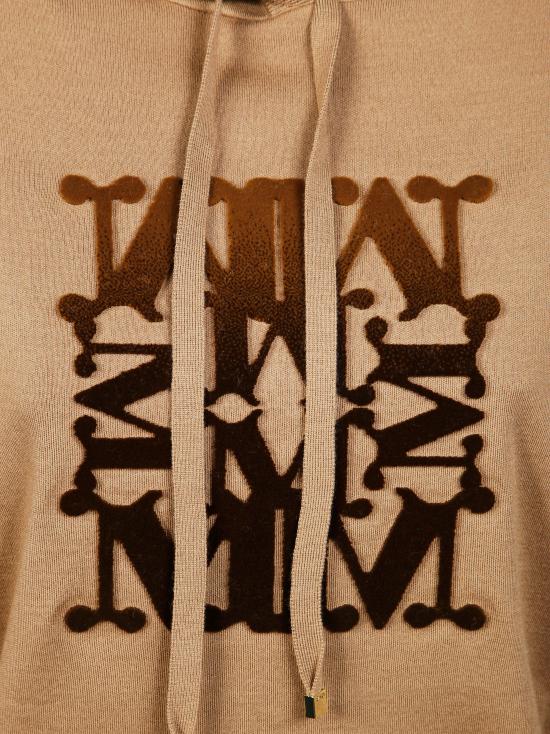 25FW 막스마라 후드 티셔츠 2521366222600 013 BEIGE - MAX MARA