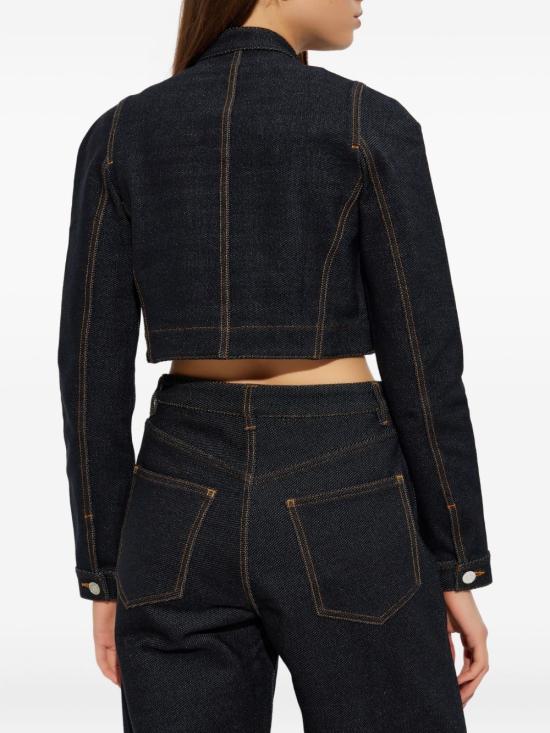 25FW 알라이아 수트 자켓 AA9V1174K131B 991 Black - ALAIA