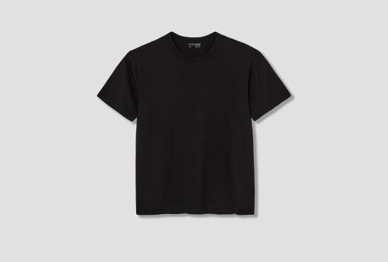 25FW 레이디 화이트 컴퍼니 반팔 티셔츠 LW101T BLK