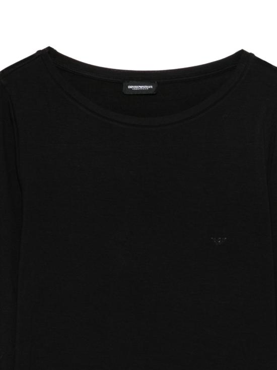 25FW 엠포리오 아르마니 라운지 웨어 EW002493 AF15361UC001 Black - EMPORIO ARMANI