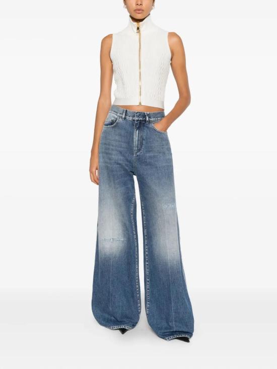 25FW 발망 베스트 FF0AB203KJ03 0KA NATUREL - BALMAIN