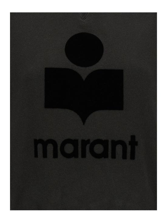 26SS 이자벨마랑에뚜왈 모비 로고 스웨트셔츠 SW0003FAA1M07E02FK Black - ISABEL MARANT ETOILE