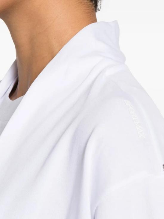 25FW 스포트막스 반팔 티셔츠 2522946015600 BIANCO OTTICO - SPORTMAX