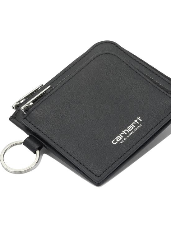 25FW 칼하트 WIP 남성지갑 I0338020M4XX 06 Black - CARHARTT WIP