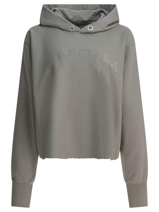 25FW 마르지엘라 루즈 후드 티셔츠 S51GU0139S25520803 Grey