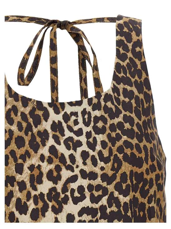  가니 숏팬츠 W0906943 Animal Print - GANNI