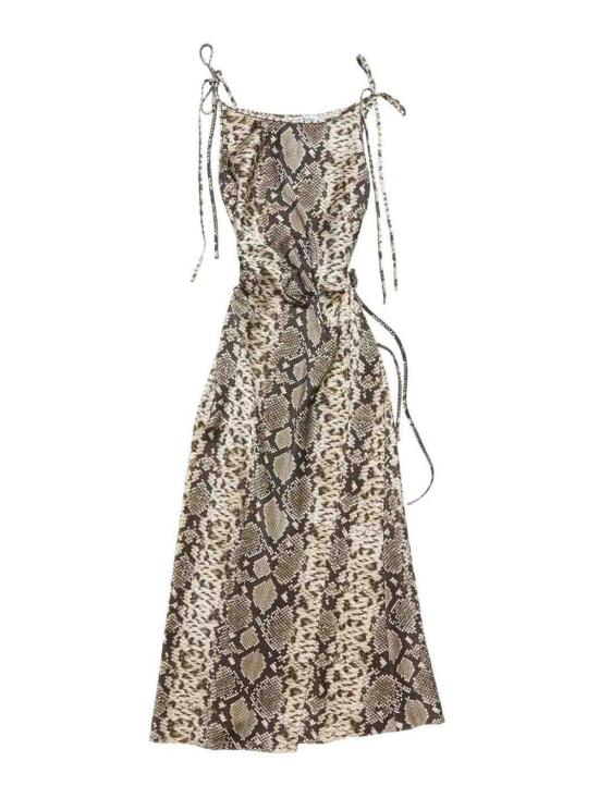  아크네 스튜디오 롱 원피스 A20793BPH Animal Print