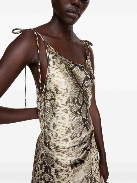  아크네 스튜디오 롱 원피스 A20793BPH Animal Print - ACNE STUDIOS