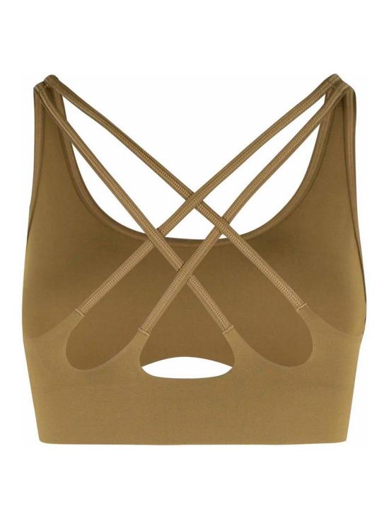  아디다스 바이 스텔라매카트니 민소매 티셔츠 JW1996BRNMOS Dark Yellow - ADIDAS BY STELLA MCCARTNEY