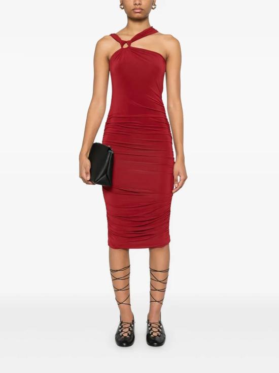  이자벨마랑 미디 스커트 RO0787FAC2J12I11DR Red - ISABEL MARANT