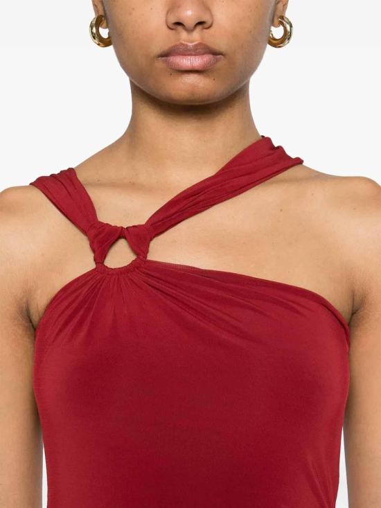  이자벨마랑 미디 스커트 RO0787FAC2J12I11DR Red - ISABEL MARANT