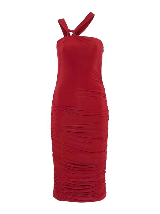  이자벨마랑 미디 스커트 RO0787FAC2J12I11DR Red