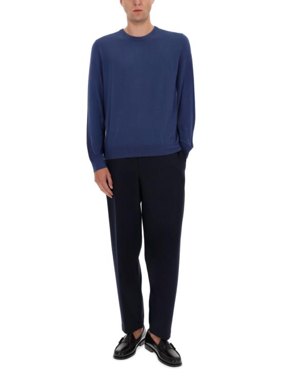 25FW 보스 스웨터 50500698 10252907488 BLUE - BOSS