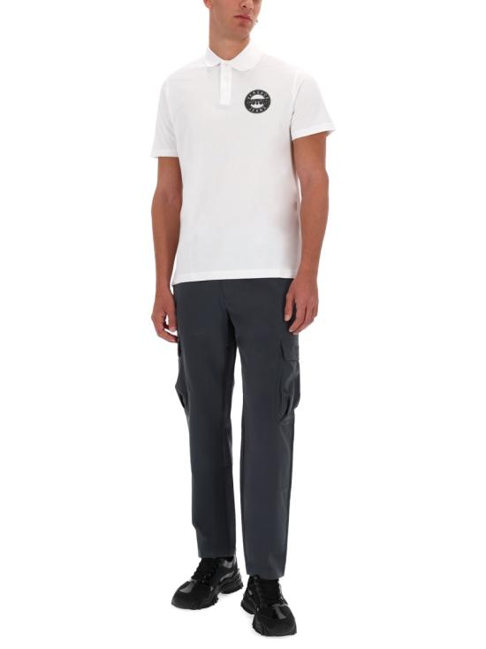 25FW 베르사체 폴로 티셔츠 79GAGT06 CJ01T003 WHITE - VERSACE