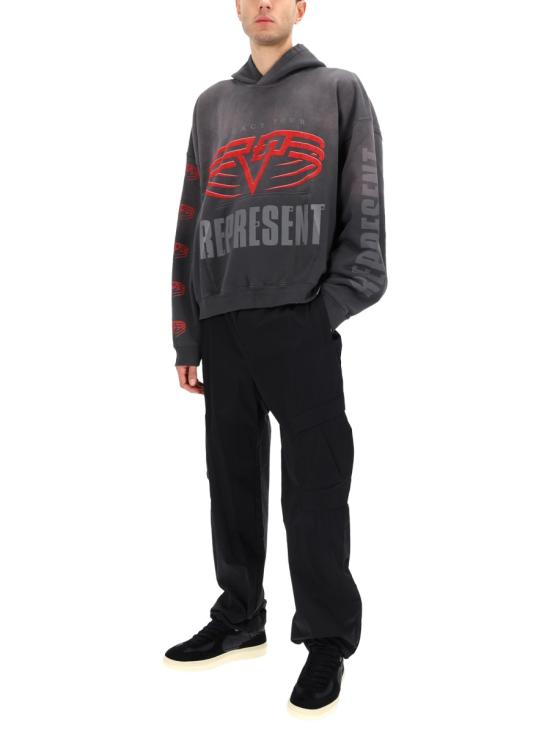 25FW 리프레젠트 긴팔 티셔츠 MLM100366 46 GREY - REPRESENT